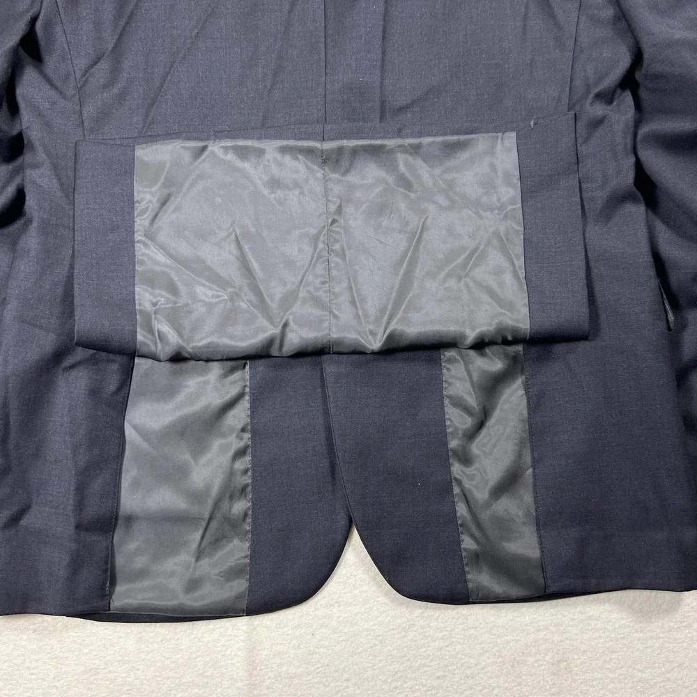 John Varvatos USA Blazer Mens 40R‎ Navy Wool Premium Tailored Two Button Jacket